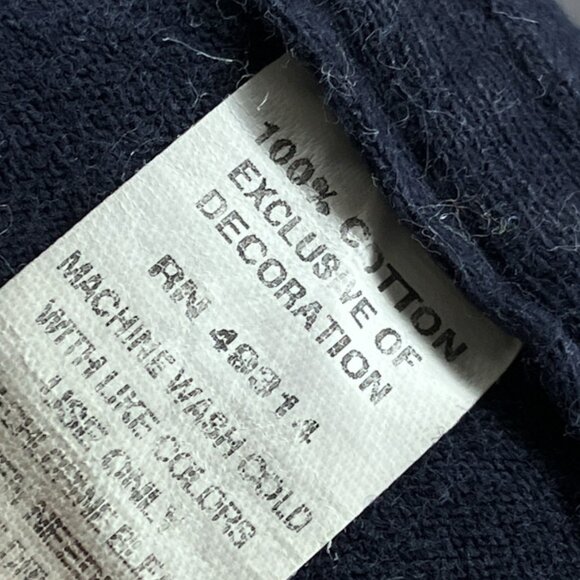 Champion Men's Medium M Navy Blue Butler University Alumni Graphic Tee T-Shirt - Picture 4 of 4